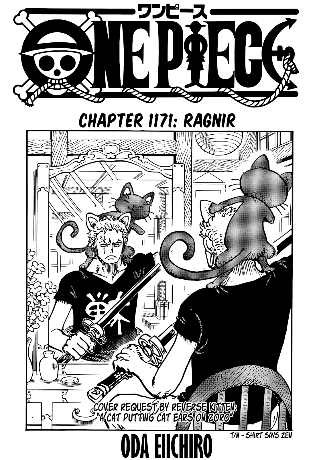 One Piece, Chapter 1171 image 01